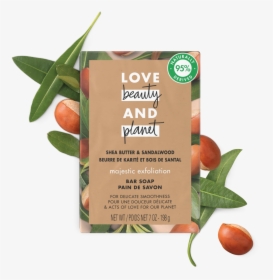 Front Of Bar Soap Pack Love Beauty Planet Shea Butter - Love Beauty And Planet Shampoo, HD Png Download, Transparent PNG