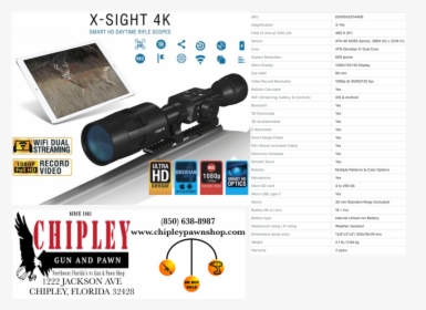 Atn X Sight 4k Pro 5 20x, HD Png Download, Transparent PNG