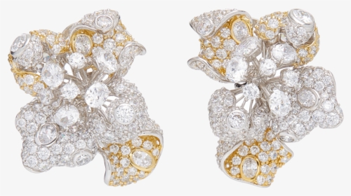 Large Anabela Chan Gold Bloomingdale 18k Gold Studs, HD Png Download, Transparent PNG