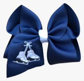 Ice Skate Embroidered Bow - Ribbon Seal, HD Png Download, Transparent PNG
