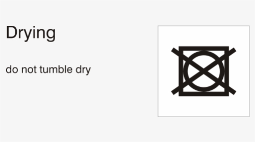 Drying Symbol - Seche Linge Interdit, HD Png Download, Transparent PNG