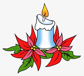 Holiday Candle Clipart, Explore Pictures - Free Christmas Clip Art, HD Png Download, Transparent PNG