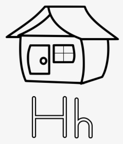 Letters - Letter H Coloring Page, HD Png Download, Transparent PNG