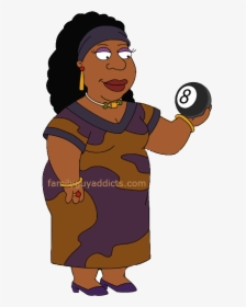 Madame Claude Is The Jamacian Cousin Of Cleveland Brown - Madame Claude Family Guy, HD Png Download, Transparent PNG