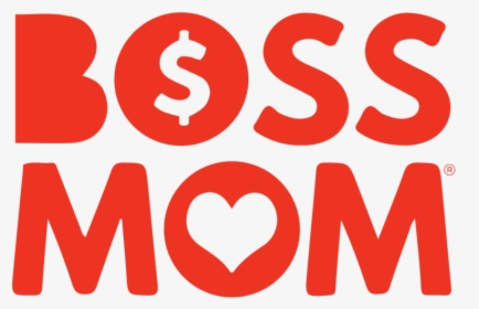 Bossmom Logo Red3 - Graphic Design, HD Png Download, Transparent PNG