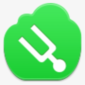 Tuning Fork Icon Image - Facebook, HD Png Download, Transparent PNG