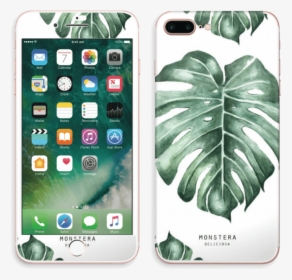 Monstera Pattern Skin Iphone 7 Plus - Model Of Iphone 7 Plus, HD Png Download, Transparent PNG