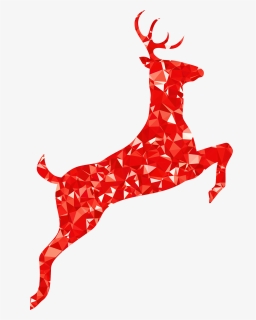 Holiday Ornament,reindeer,deer - Red Deer Clip Art, HD Png Download, Transparent PNG