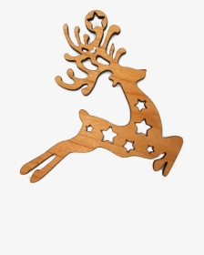 Flying Christmas Reindeer, HD Png Download, Transparent PNG
