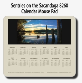 Sacandaga Sentry Calendar Mouse Pad For Product - Photo Caption, HD Png Download, Transparent PNG
