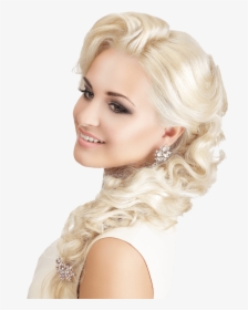 Smiling Beautiful Woman Make-up Services In Oak Park, - Hairstyle, HD Png Download, Transparent PNG
