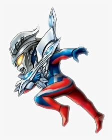 #ultraman #ultraman Zero - Illustration, HD Png Download, Transparent PNG