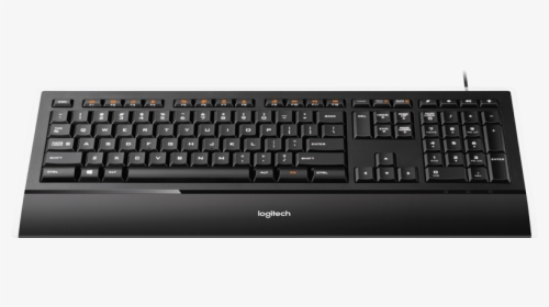 Illuminated Keyboard K740 - Logitech K740 Nordic, HD Png Download, Transparent PNG