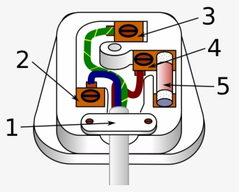 3 Pin Plug Diagram, HD Png Download, Transparent PNG