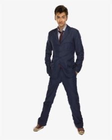 David Tennant Doctor Who Blue Suit, HD Png Download, Transparent PNG