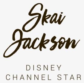 Skai-jackson - Calligraphy, HD Png Download, Transparent PNG