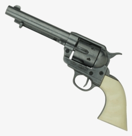 Old West Frontier Grey Finish Revolver - Revolver, HD Png Download, Transparent PNG