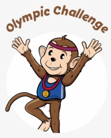 Mettlemonkeys Adventures V2 Olympics - Cartoon, HD Png Download, Transparent PNG