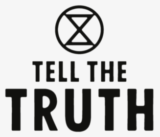 Image - Transparent Tell The Truth Extinction Rebellion Logo, HD Png Download, Transparent PNG