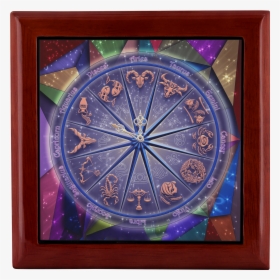 Zodiac Jewelry Box Red Mahogany   Class - Picture Frame, HD Png Download, Transparent PNG