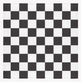 Checkerboard Black And White Squares Square Towel 13“x13” - Shirt Chess Board, HD Png Download, Transparent PNG