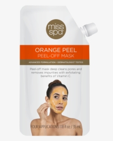 Orange Peel Peel-off Mask - Miss Spa, HD Png Download, Transparent PNG