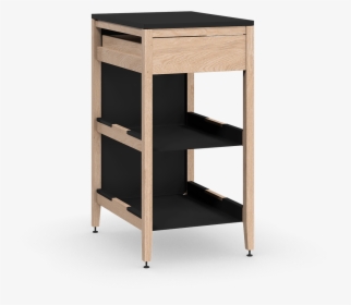 Coquo Radix White Oak Solid Wood Modular 2 Shelves - Table Avec Rangement, HD Png Download, Transparent PNG