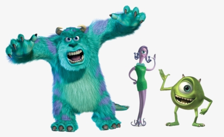 Sully Monsters Inc Scaring, HD Png Download, Transparent PNG