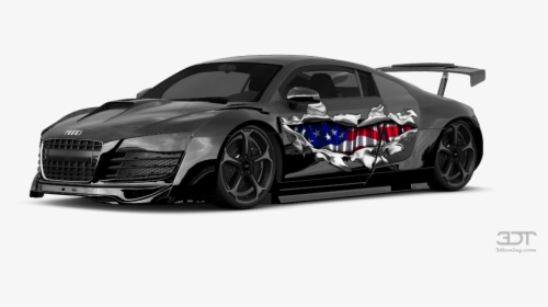 Audi R8 Coupe 2007 Tuning - 3d Tuning, HD Png Download, Transparent PNG