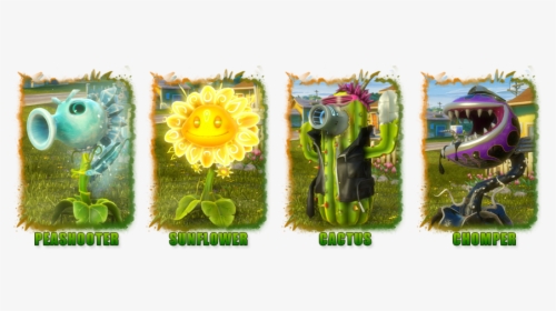 Plants Vs Zombies Garden Warfare Peashooter Abilities, HD Png Download, Transparent PNG