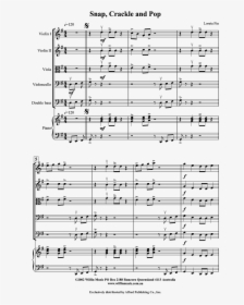 Can T Help Falling In Love String Quartet Sheet Music, HD Png Download, Transparent PNG
