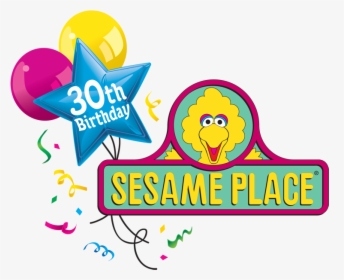 Sesame Place 30th Birthday, HD Png Download, Transparent PNG