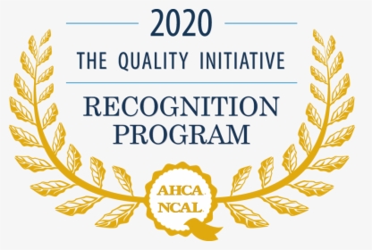 2020 Ahca Award - Quality Initiative Recognition Program, HD Png Download, Transparent PNG