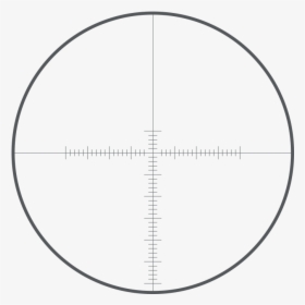 Bushnell Nitro Rifle Scope 6-24x 50mm Ffp Deploy Moa - Circle Maps Blank, HD Png Download, Transparent PNG
