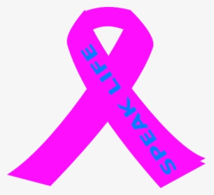 Hot Pink Breast Cancer Ribbon, HD Png Download, Transparent PNG