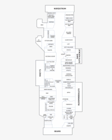 Map Of Gardens Mall West Palm Beach, HD Png Download, Transparent PNG
