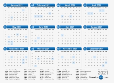 Calendar 2021 Png Photos - 2018 Calendar With Week Numbers Uk, Transparent Png, Transparent PNG
