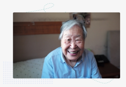 Smiling Woman@2x - Old Age, HD Png Download, Transparent PNG