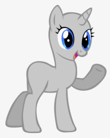 Unicorn Base Hoof Up By Colorblindbrony-d6cmz9n - My Little Pony Unicorn Body, HD Png Download, Transparent PNG