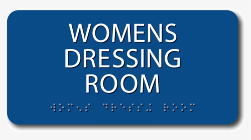 Women S Dressing Room Signs With Braille - Instituto Culinario De Caracas, HD Png Download, Transparent PNG