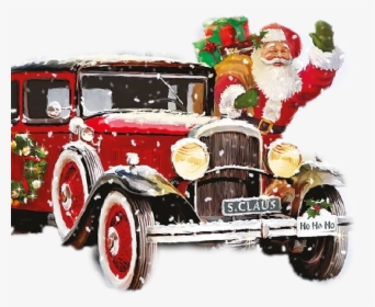 Classic Car Christmas, HD Png Download, Transparent PNG