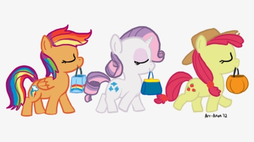 Arr-anon 13 Pony Rarity Rainbow Dash Sweetie Belle - Mlp Base Nightmare, HD Png Download, Transparent PNG