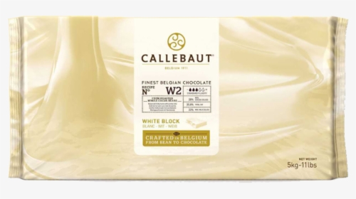 Callebaut 28% White Block 5 Kg - Chocolate White Kg Callebaut Block, HD Png Download, Transparent PNG
