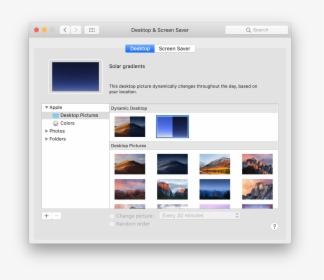 Macbook Screen Saver Setting, HD Png Download, Transparent PNG