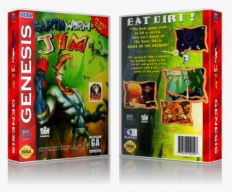 Earthworm Jim 1 Sega, HD Png Download, Transparent PNG