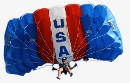 Parachute-usa - Usa Parachute, HD Png Download, Transparent PNG