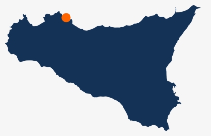 Sicily Map Vector, HD Png Download, Transparent PNG
