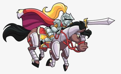 Silvershield Knight - Cartoon, HD Png Download, Transparent PNG