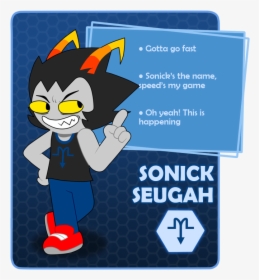 Troll Sonic Homestuck, HD Png Download, Transparent PNG