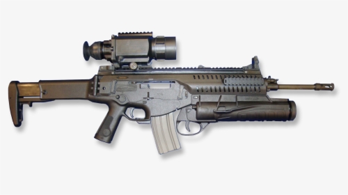Beretta Ar With Thermal Sight And Grenade Launcher - Assault Rifle, HD Png Download, Transparent PNG